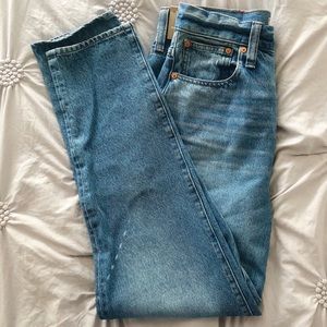 Madewell Highest Rise Mom Jean NWT